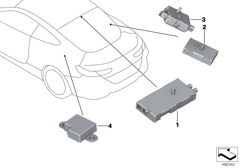 Genuine BMW 65208727983 G15 G16 F92 Trap Circuit TV (Inc. 840dX, 840iX & M8) | ML Performance UK UK Car Parts