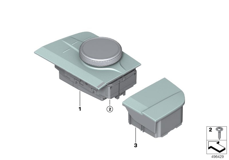 Genuine BMW 65826995228 G21 F44 G29 Cover, Central Operating Unit LHD (Inc. 320d, 220d & 218i) | ML Performance UK UK Car Parts