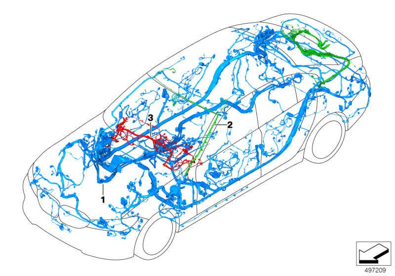 Genuine BMW 61112468567 G20 Audio Wiring Harness, Duplicate (Inc. 320d, 320iX & M340iX) | ML Performance UK UK Car Parts