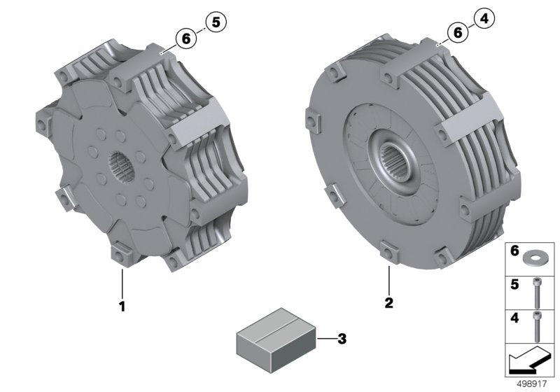 Genuine BMW 21208348945 Washer 8,4X16X2,5 (Inc. M6 GT3) | ML Performance UK UK Car Parts