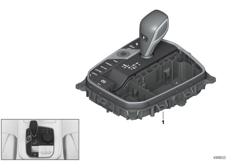 Genuine BMW 61319891304 G05 G07 Control Panel Center Console (Inc. X7 50iX & X5) | ML Performance UK UK Car Parts