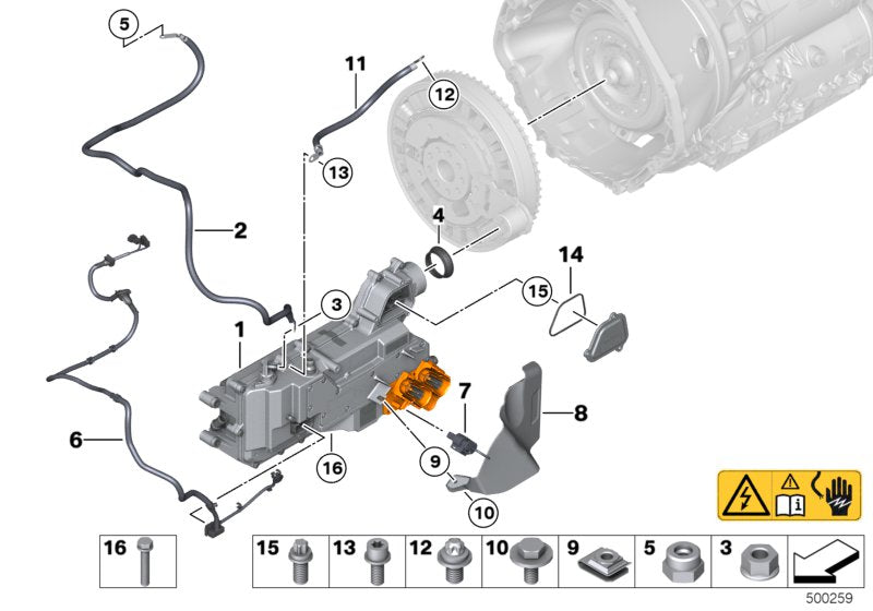 Genuine BMW 12369845618 Exchange Electric Motor Electronics (Inc. Hybrid 7 & Hybrid 7L) | ML Performance UK UK Car Parts