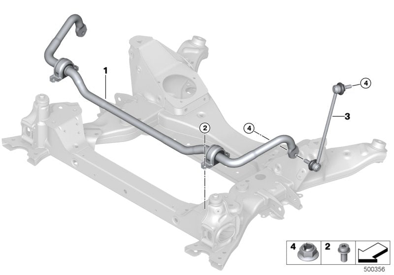 Genuine BMW 33558090203 Rear Swing Support (Inc. X3 M & X4 M) | ML Performance UK UK Car Parts