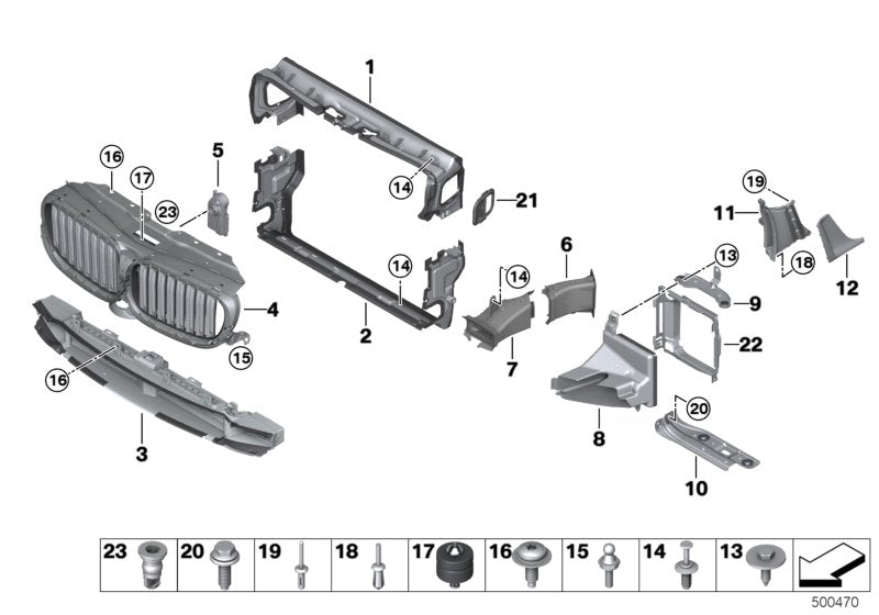 Genuine BMW 51747347378 G11 Trim, Air Duct, Sidewall, Right (Inc. 730LdX, 740iX & 740eX) | ML Performance UK UK Car Parts