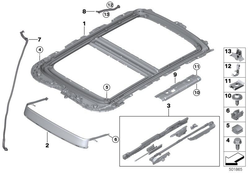 Genuine BMW 54107379626 F55 Rubber Buffer (Inc. Cooper ALL4, Cooper & Cooper D) | ML Performance UK UK Car Parts