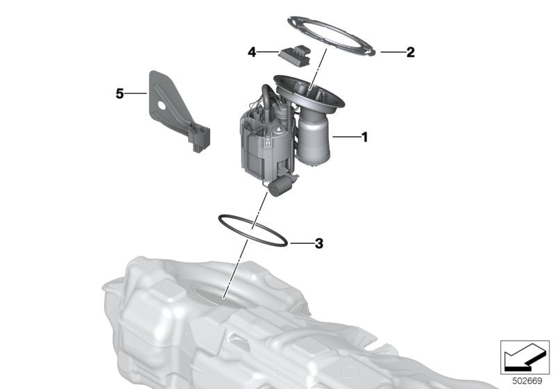 Genuine BMW 16117473444 G20 G21 Supply Module (Inc. 320iX, 320i & M340iX) | ML Performance UK UK Car Parts