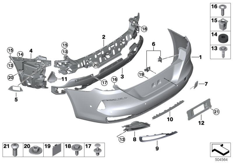 Genuine BMW 51127491682 G16 Moulding Rocker Panel Rear Right (Inc. 840dX, 840i & 840iX) | ML Performance UK UK Car Parts