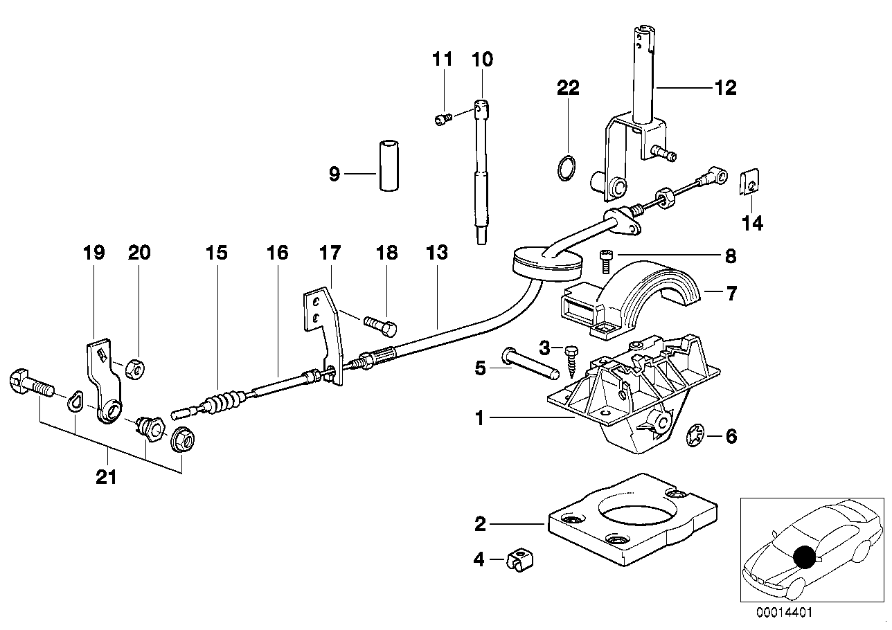 Genuine BMW 25161219179 E36 E32 E34 Supporting Bracket (Inc. 318i, 320i & 518i) | ML Performance UK UK Car Parts