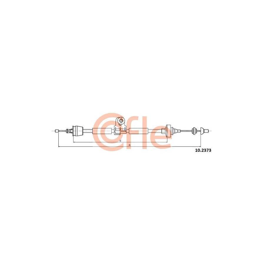 Cofle 10.2373 Clutch Cable For Renault Twingo Ii Hatchback