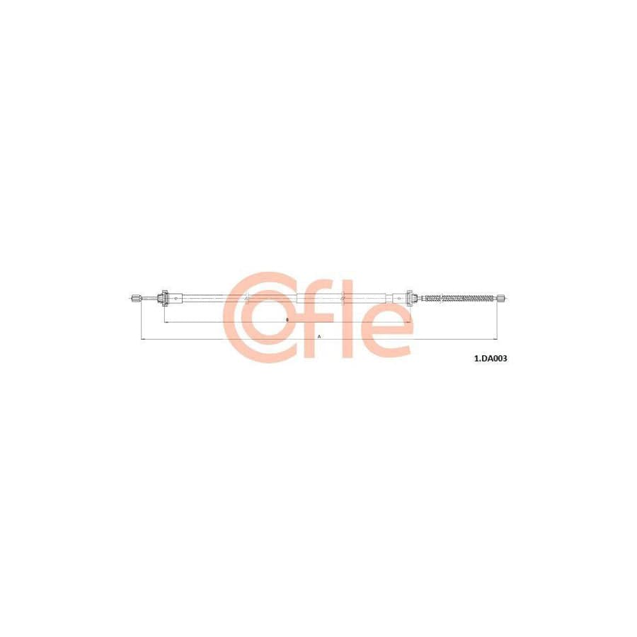 Cofle 1.Da003 Hand Brake Cable