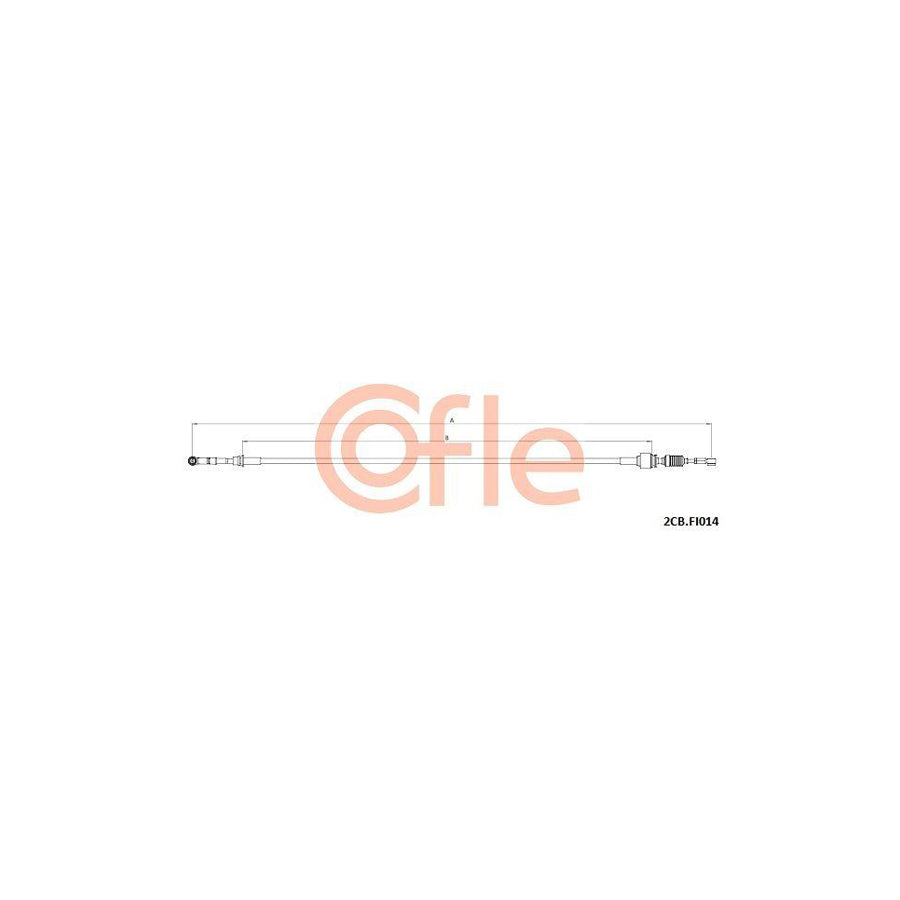 Cofle 92.2Cb.Fi014 Cable, Manual Transmission