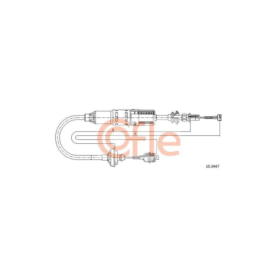 Cofle Bh.Vl001 Brake Hose