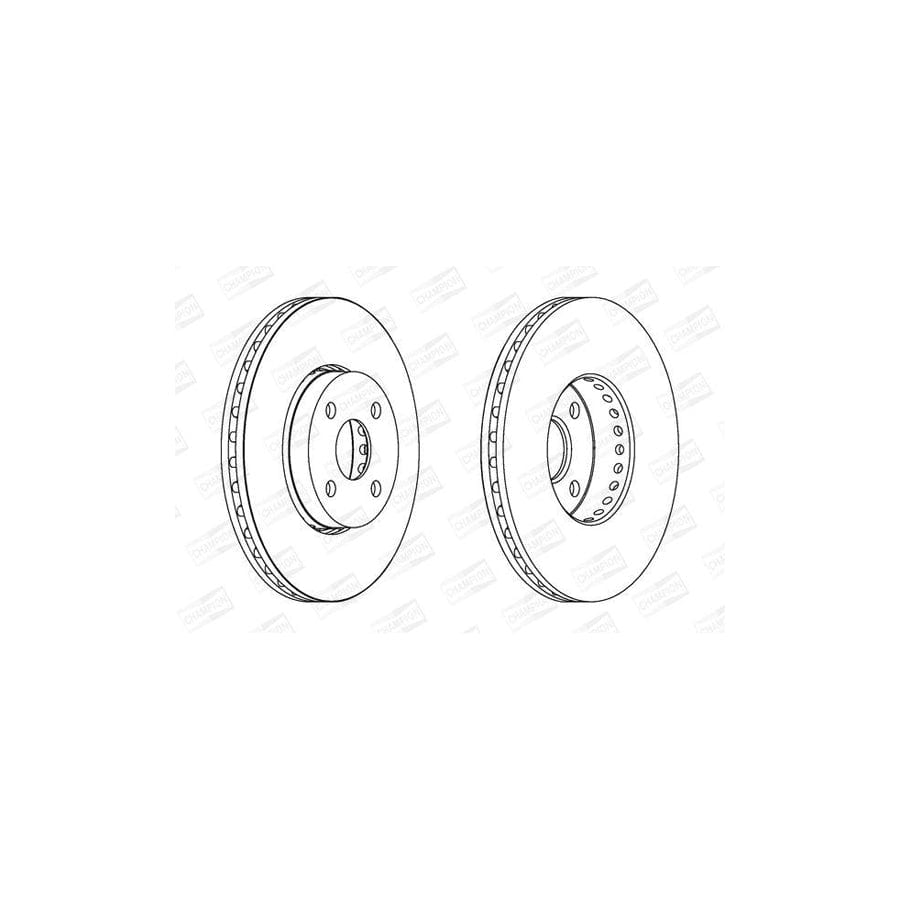 Champion 562436CH Brake Disc