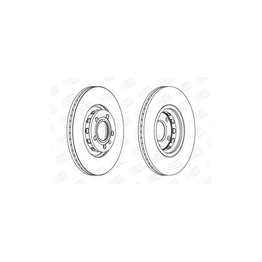 Champion 561548CH Brake Disc