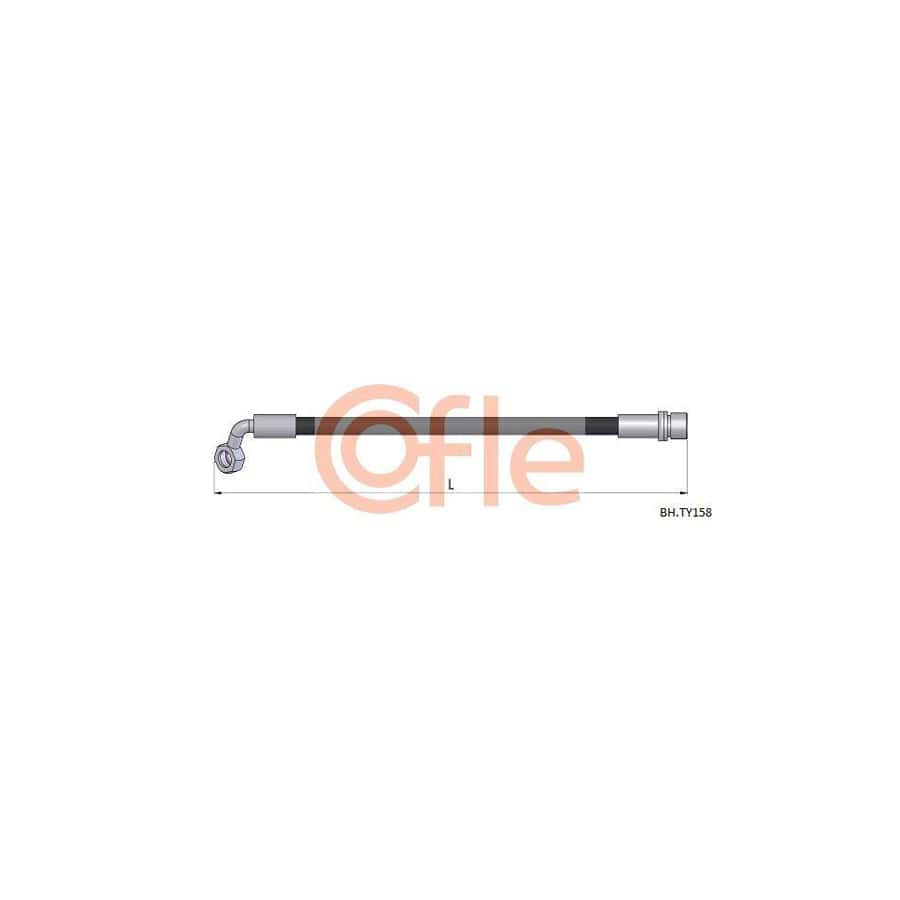 Cofle 92.10.6230 Hand Brake Cable For Peugeot 607 Saloon