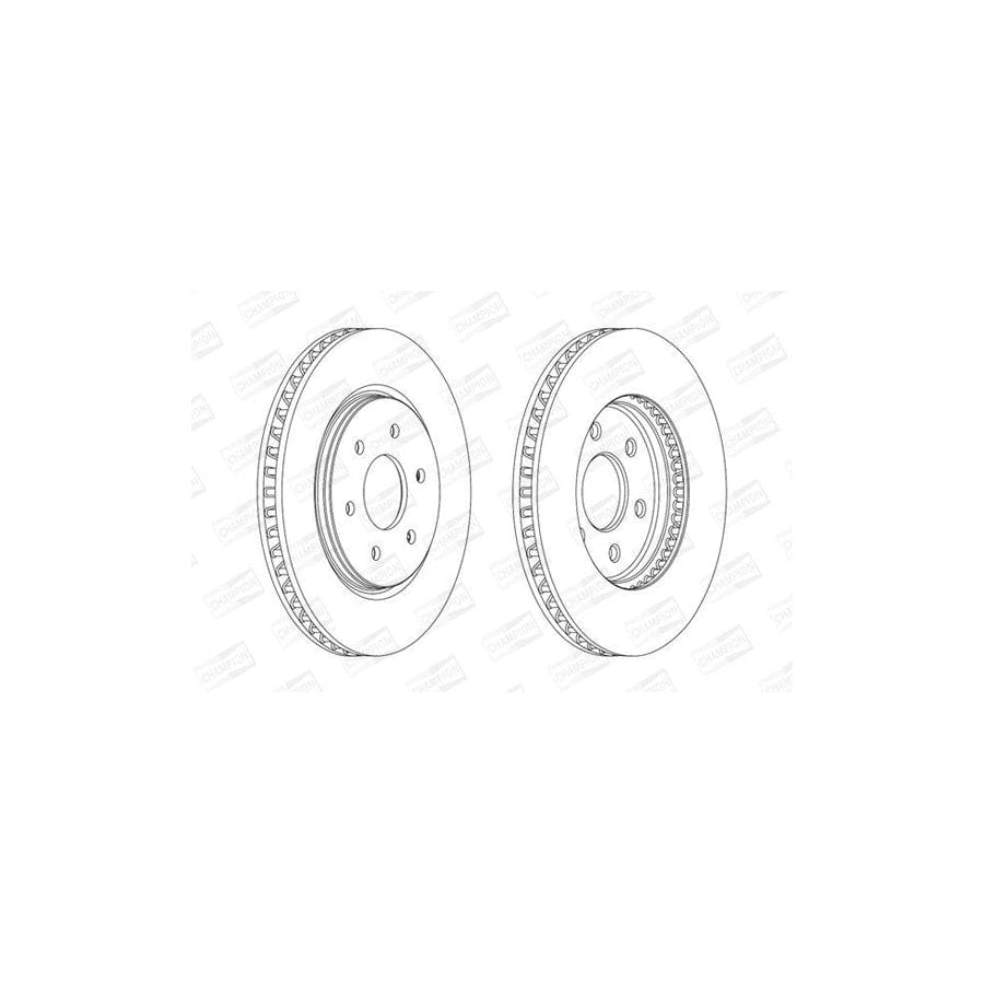 Champion 562813CH Brake Disc