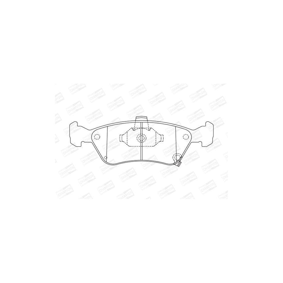 Champion 572400CH Brake Pad Set For Toyota Avensis