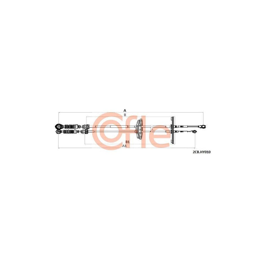 Cofle 2Cb.Hy010 Cable, Manual Transmission For Hyundai I10 I (Pa)