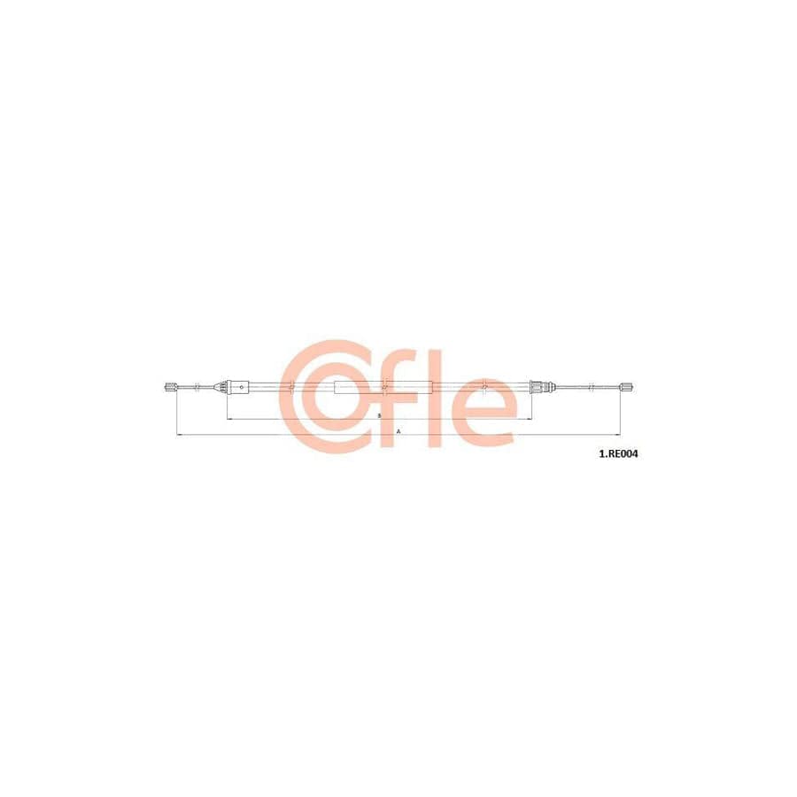 Cofle Bh.Ni027 Brake Hose For Nissan Pick Up (D22)