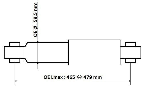 KYB 3450023 Shock Absorber