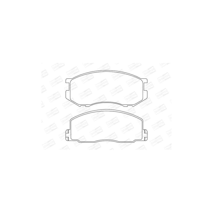 Champion 572304CH Brake Pad Set