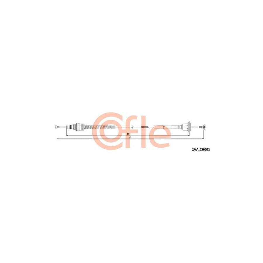 Cofle 92.2Aa.Ch001 Clutch Cable For Chrysler Voyager Iv (Rg, Rs)