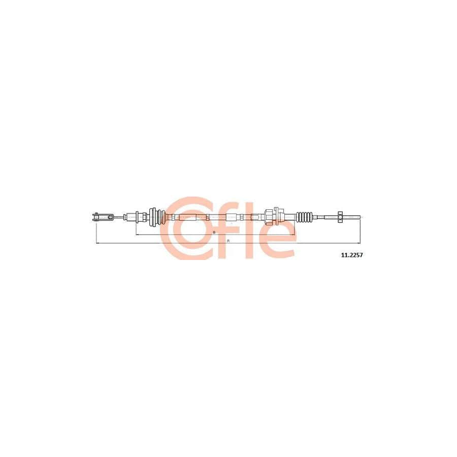 Cofle 11.2257 Clutch Cable