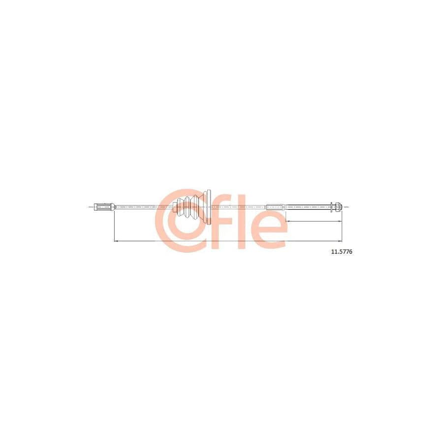 Cofle 92.11.5776 Hand Brake Cable