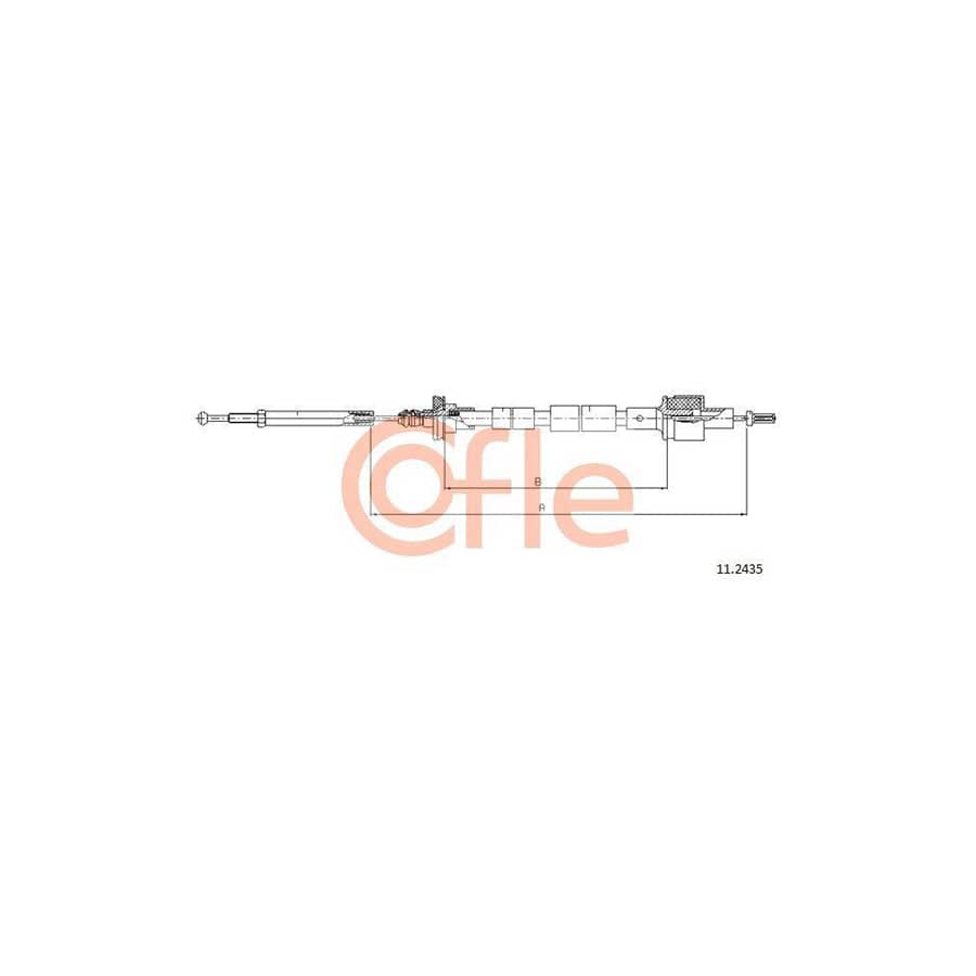 Cofle 92.11.2435 Clutch Cable For Ford Mondeo