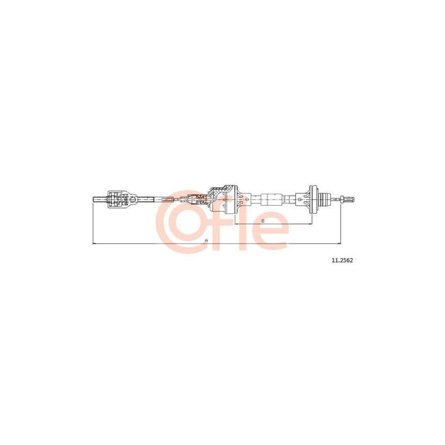 Cofle 92.11.2562 Clutch Cable