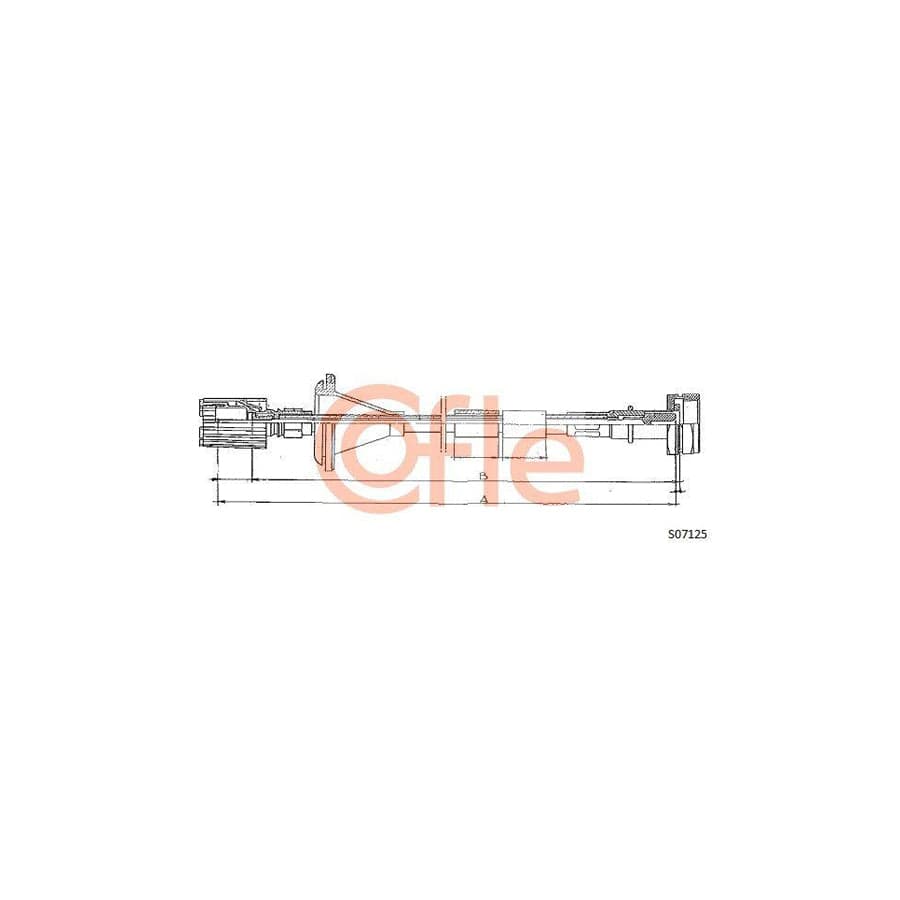 Cofle 92.S07125 Speedometer Cable