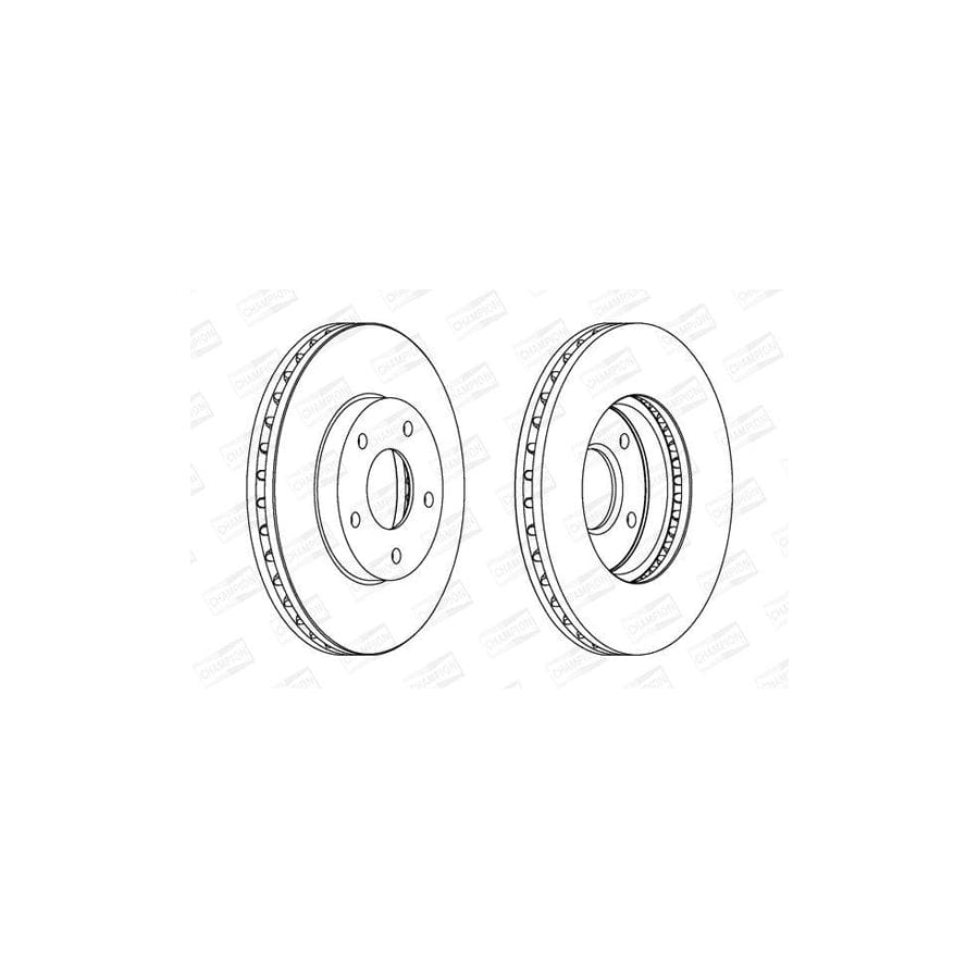 Champion 562441CH Brake Disc