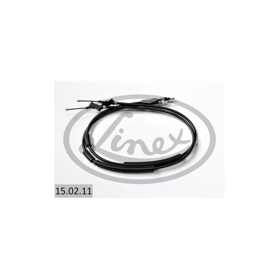 Linex 15.02.11 Cable, Service Brake For Ford Focus Mk2 Hatchback (Da_, Hcp, Dp)