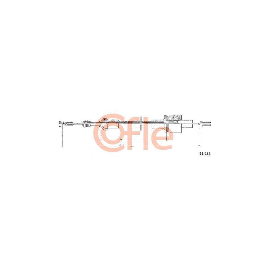 Cofle 11.232 Clutch Cable