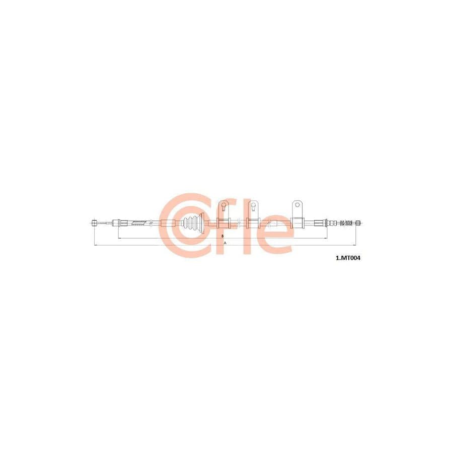 Cofle Bh.Me050 Brake Hose