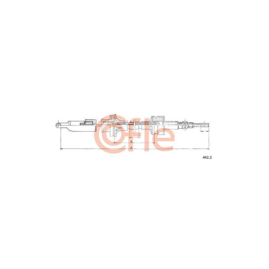 Cofle 442.2 Clutch Cable