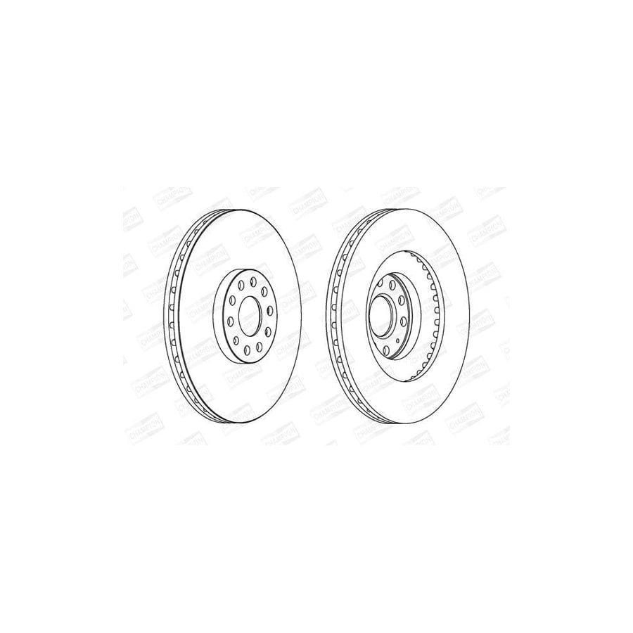 Champion 562239Ch-1 Brake Disc