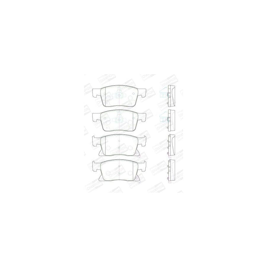 Champion 573702CH Brake Pad Set