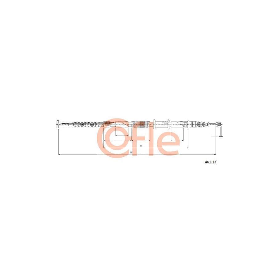 Cofle Bh.Bw024 Brake Hose