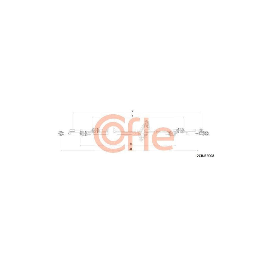 Cofle 92.2Cb.Re008 Cable, Manual Transmission For Renault Master