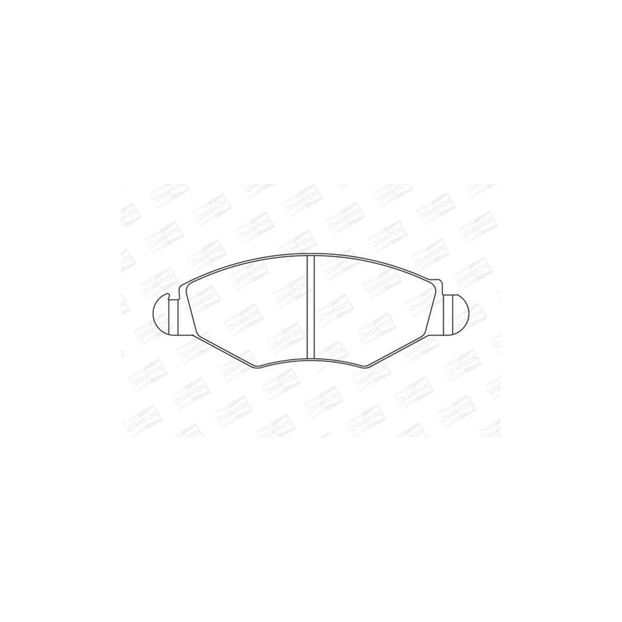 Champion 573051CH Brake Pad Set