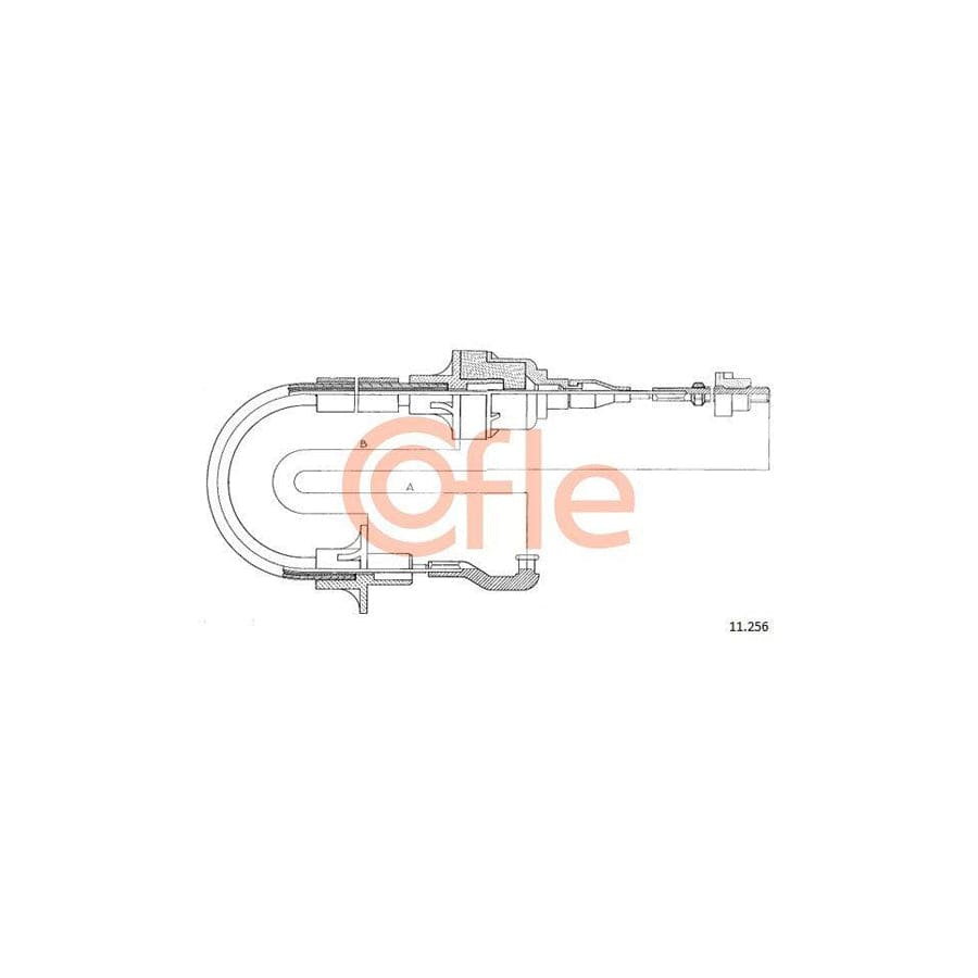 Cofle 92.11.256 Clutch Cable