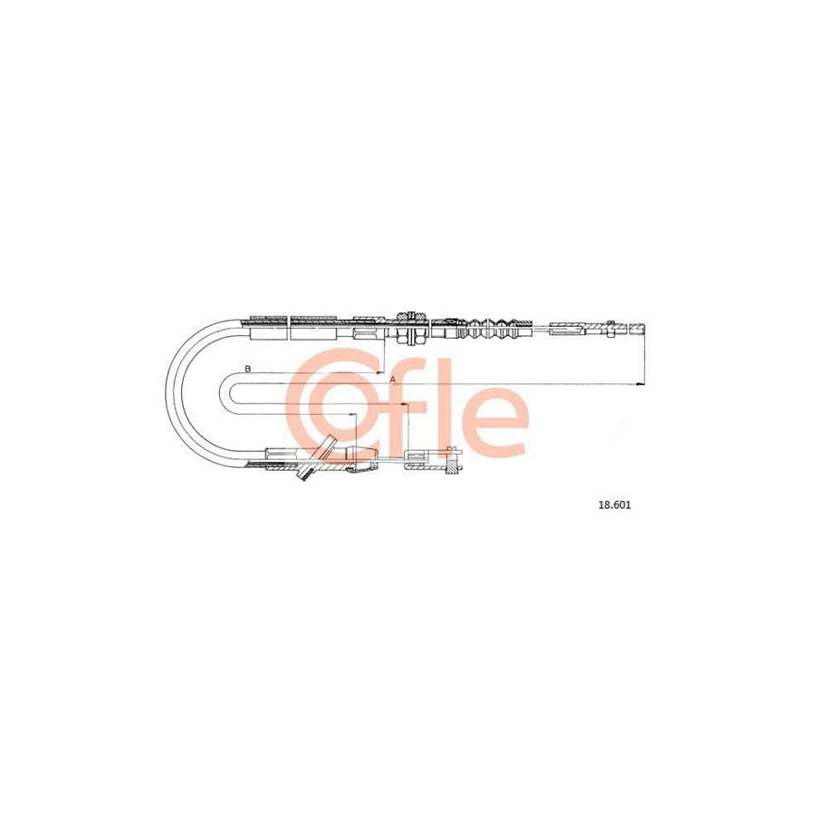 Cofle 18.601 Clutch Cable