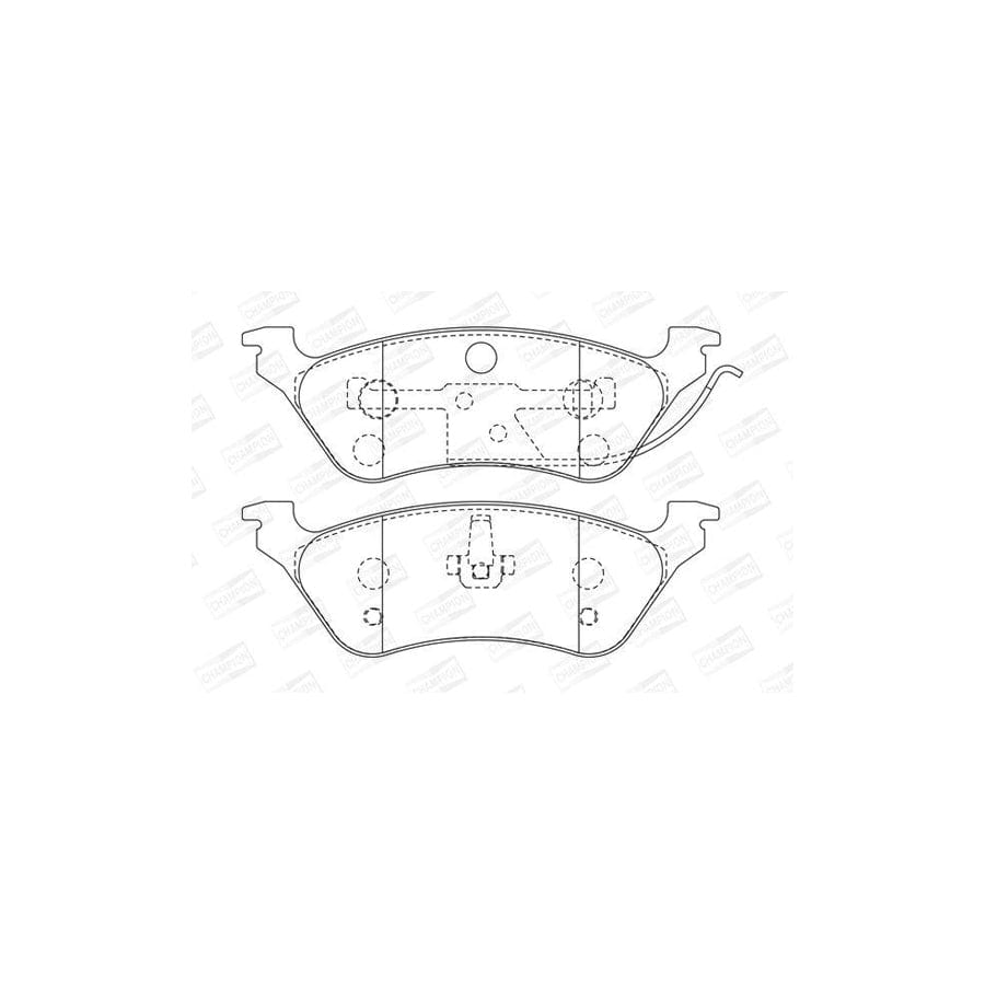 Champion 572505CH Brake Pad Set