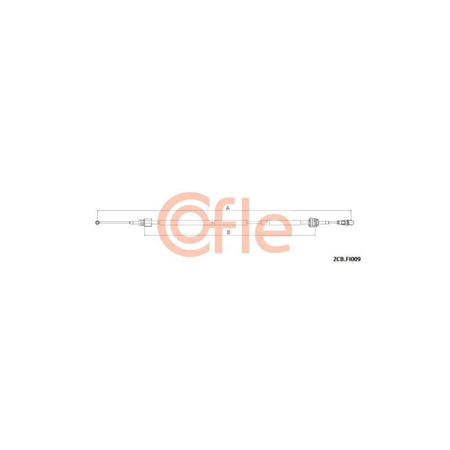 Cofle 2Cb.Fi009 Cable, Manual Transmission For Fiat Linea (323, 110)