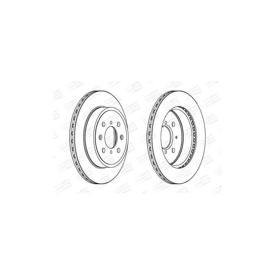 Champion 562308CH Brake Disc