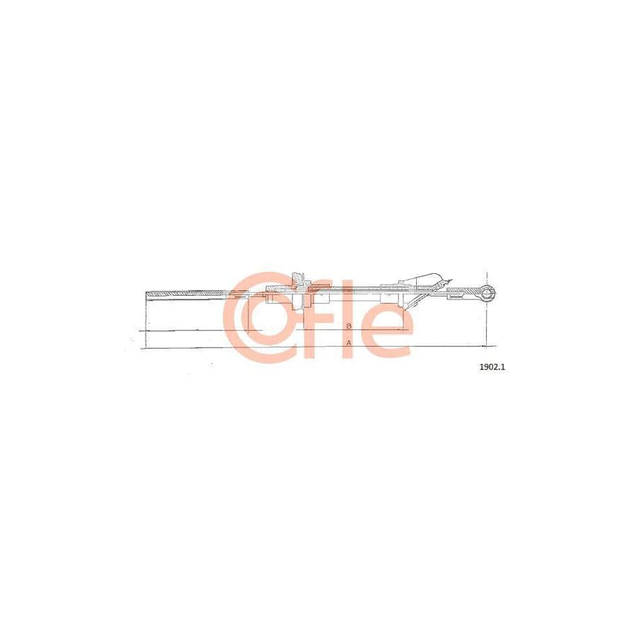 Cofle 1902.1 Clutch Cable