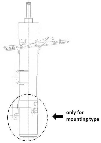 KYB Excel-G 335840 Shock Absorber