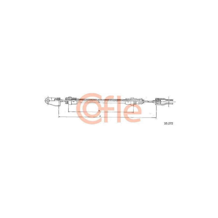 Cofle 10.272 Clutch Cable