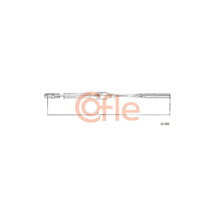 Cofle 11.583 Hand Brake Cable